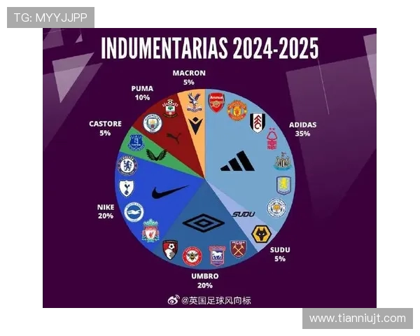 英超各俱乐部使用的球衣品牌详细比较